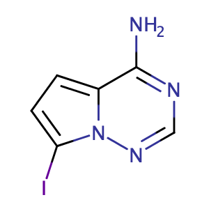 瑞德西韦母核碘化物,4-amino-7-iodopyrrolo[2,1-f][1,2,4]triazine