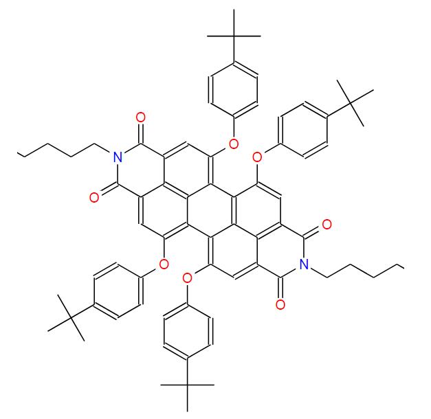 1,6,7,12 - tetra -t -butylphenoxy - N - N' - dioctyl-perylene - 3,4,9,10 - tetracarboxylic dianhydride