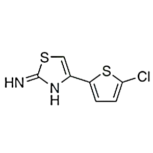 阿伐曲波帕杂质16,4-(5-Chloro-2-thienyl)-1,3-thiazol-2-amine