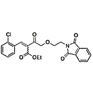 氯苯叉酯,2-[(2-Chlorophenyl)methylene]-4-[2-(1,3-dihydro-1,3-dioxo-2H-isoindol-2-yl)ethoxy]-3-oxobutanoic Acid Ethyl Esterc