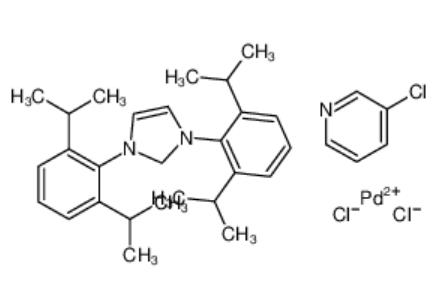 [1,3-雙(2,6-二異丙基苯基)咪唑-2-基亞基](3-氯吡啶基)二氯化鈀(II),[1,3-Bis(2,6-Diisopropylphenyl)imidazol-2-ylidene](3-chloropyridyl)palladium(II) dichloride