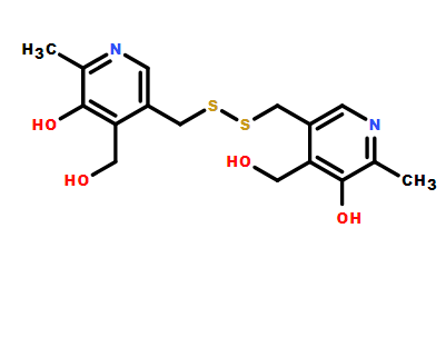 5,5'-(二硫烷二基双(亚甲基))双(4-(羟甲基)-2-甲基吡啶-3-醇),Pyrithioxin