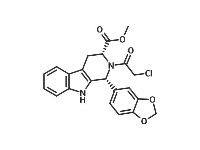 他達那非N1中間體,(1R,3R)-methyl-1,2,3,4-tetrahydro-2-chloroacetyl-1-(3,4-methylenedioxyphenyl)-9H-pyrido[3,4-B]indole-3-carboxylate