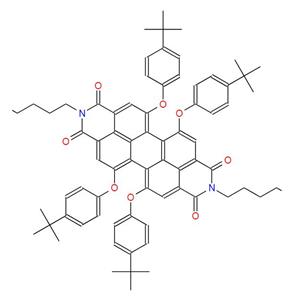 1,6,7,12 - tetra -t -butylphenoxy - N - N' - dioctyl-perylene - 3,4,9,10 - tetracarboxylic dianhydride