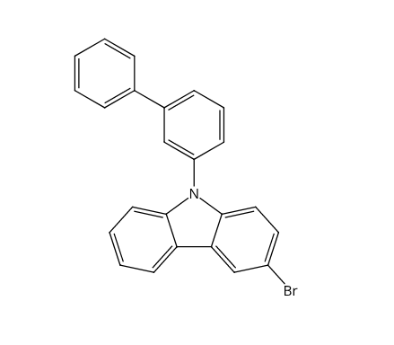 9-[1,1′-聯(lián)苯]-3-基-3-溴-9H-咔唑,9-[1,1′-Biphenyl]-3-yl-3-bromo-9H-carbazole