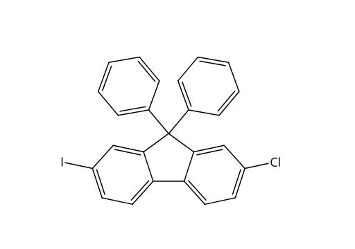 2-氯-7碘-9,9'-二苯基芴,2-Chloro-7-iodo-9,9-diphenylfluorene