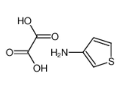 3-氨基噻吩草酸鹽,thiophen-3-amine oxalate;thiophen-3-amine oxalate;3-Thiophenamine oxalate;3-Aminothiophene Oxalate;3-aMinothiophen-2-yl oxalate;3-ThiophenaMine, ethanedioate