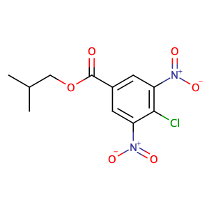 3,5-二硝基-4-氯苯甲酸异丁酯,2-methylpropyl 4-chloro-3,5-dinitrobenzoate