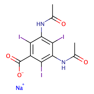 泛影酸鈉,diatrizoic acid sodium salt dihydrate