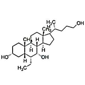 奥贝胆酸杂质H,(3α,5β,6α,7α)-6-Ethylcholane-3,7,24-triol