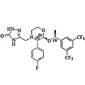 5[[（2S，3S）- 2[（1S）- 1 –[3,5-二（三氟甲基）苯基]乙氧基],(S,S,S)-Aprepitant