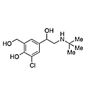 硫酸沙丁胺醇结构式图片