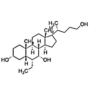 奥贝胆酸杂质H,(3α,5β,6α,7α)-6-Ethylcholane-3,7,24-triol