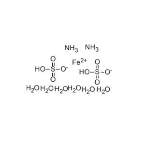 硫酸亚铁铵,Ferrous ammonium sulfate hexahydrate