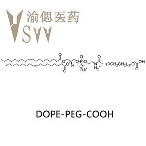 二油酰DOPE-PEG-COOH,二油酰磷脂酰乙醇胺-聚乙二醇-羧酸磷脂酰乙醇胺-聚乙二醇-羧酸