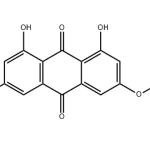 大黃素甲醚,1,8-dihydroxy-3-methoxy-6-methylanthracene-9,10-dione