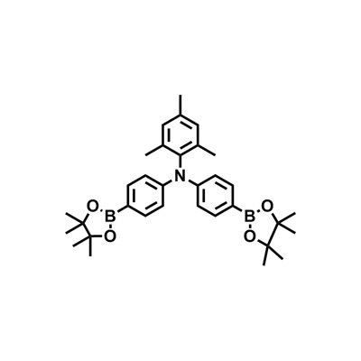 Benzenamine, 2,?4,?6-?trimethyl-?N,?N-?bis[4-?(4,?4,?5,?5-?tetramethyl-?1,?3,?2-?dioxaborolan-?2-?yl)?phenyl]?-