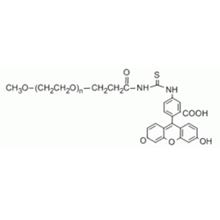 荧光素聚乙二醇琥珀酰亚胺酯；荧光素聚乙二醇活性酯,FITC-PEG-NHS;Fluorescein-PEG-NHS