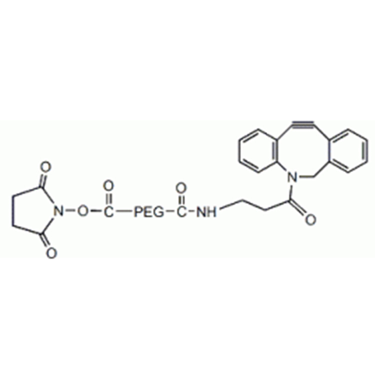 二苯基环辛炔PEG琥珀酰亚胺酯；二苯基环辛炔聚乙二醇活性酯,DBCO-PEG-NHS