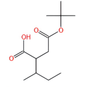 (2R,3S)-3-甲基-2-{2-[(2-甲基-2-丙基)氧基]-2-氧代乙基}戊酸