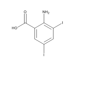 2-氨基-3,5-二碘苯甲酸