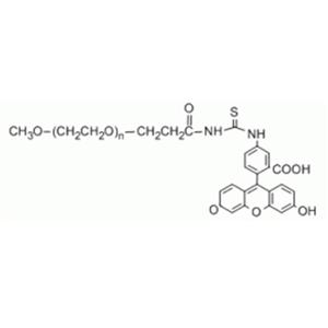 荧光素聚乙二醇琥珀酰亚胺酯；荧光素聚乙二醇活性酯