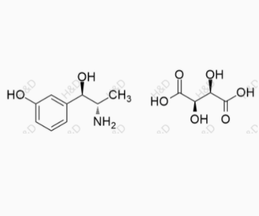 重酒石酸間羥胺,Metaraminol bitartrate