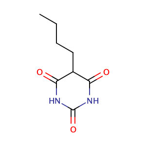 5-正丁基巴比妥酸,5-butyl-1H,3H,5H-pyrimidine-2,4,6-trione