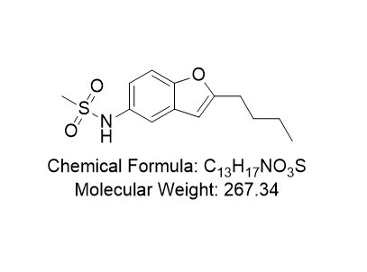 决萘达隆杂质05,N-(2-butylbenzofuran-5-yl)methanesulfonamide