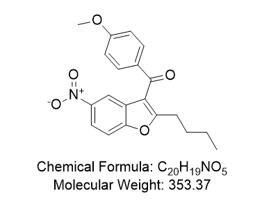 决萘达隆杂质07,(2-Butyl-5-nitrobenzofuran-3-yl)(4-methoxyphenyl)methanone