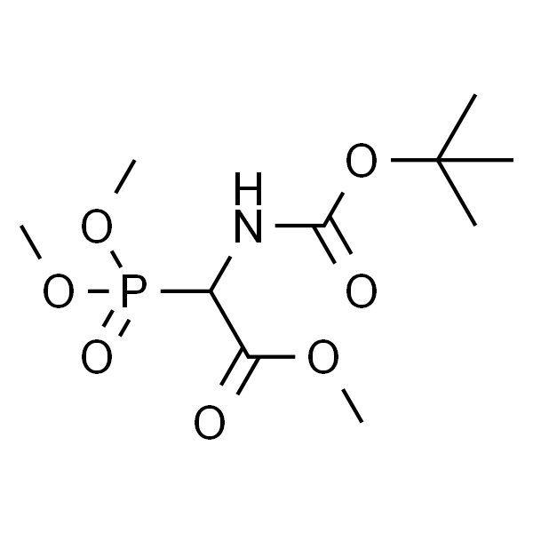 (±)-BOC-α-膦?；拾彼崛柞?Boc-alpha-phosphonoglycine trimethyl ester