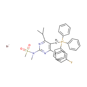 [4-(4-氟苯基)-6-异丙基-2-(N-甲基-N-甲磺酰胺基)-5-嘧啶基]三苯基溴化膦