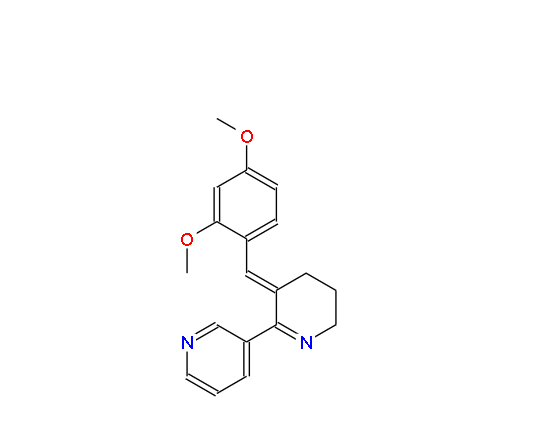 (3E)-3-[(2,4-二甲氧基苯基)亚甲基]-3,4,5,6-四氢-2,3'-联吡啶二盐酸盐,GTS-21