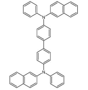 N,N'-二(萘-2-基)-N,N'-二(苯基)联苯-4,4'-二胺,N,N'-Bis(naphthalene-2-yl)-N,N'-bis(phenyl)benzidine