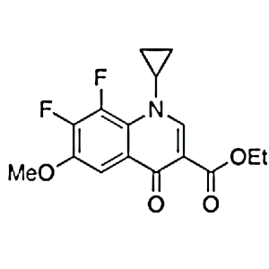 1-环丙基-6-甲氧基-7,8-二氟-4-氧代-1,4-二氢-3-喹啉羧酸乙酯,Moxifloxacin Impurity Q