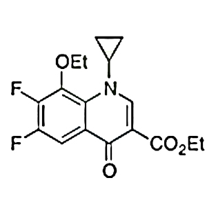乙基 1-环丙基-8-乙氧基-6,7-二氟-4-氧代-1,4-二氢喹啉-3-甲酸酯,Moxifloxacin Difluoro Ethoxy Ethyl Ester