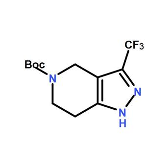 tert-butyl 3-(trifluoromethyl)-1,4,6,7-tetrahydro-5H-pyrazolo[4,3-c]pyridine-5-carboxylate