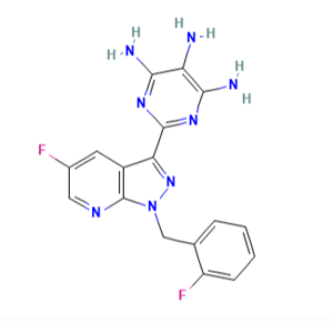2-(5-氟-1-(2-氟苄基)-1H-吡唑并[3,4-B]吡啶-3-基)嘧啶-4,5,6-三胺