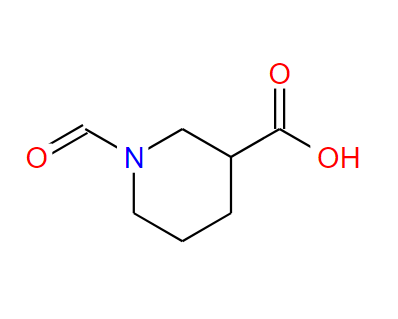 1-甲酰基-3-哌啶羧酸,3-Piperidinecarboxylic acid, 1-formyl- (9CI)