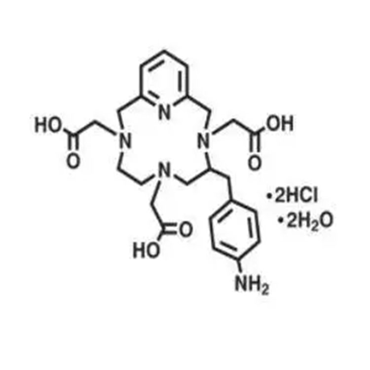 3,6,9,15-四氮杂双环[9.3.1]pentadeca-1(15),11,13-三烯-4-S-(4-氨基苄基)-3,6,9-三乙酸,p-NH2-Bn-PCTA