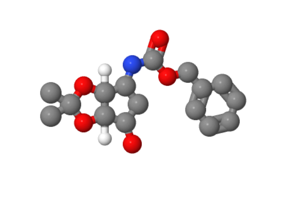 N-[(3AS,4R,6S,6AR)-四氢-6-羟基-2,2-二甲基-4H-环戊烯并-1,3-二氧戊环-4-基]氨基甲酸苄酯,CarbaMicacid,N-[(3aS,4R,6S,6aR)-tetrahydro-6-hydroxy-2,2-diMethyl-4H-cyclopenta-1,3-dioxol-4-yl]-,phenylMethyl ester