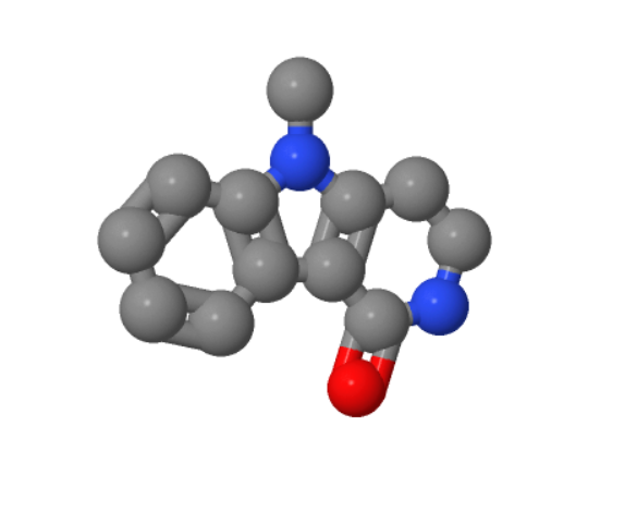 2,3,4,5-四氢-5-甲基-1H-吡啶并[4,3-b]吲哚-1-酮,2,3,4,5-Tetrahydro-5-methyl-1H-pyrido[4,3-b]indol-1-one