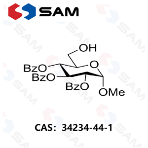 甲基 2,3,4-三-O-苯甲酰基-α-D-吡喃葡萄糖苷,Methyl 2,3,4-Tri-O-benzoyl-α-D-glucopyranoside