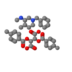 (2R,3R)-2,3-双[(4-甲基苯甲酰基)氧基]丁二酸和 (3R,4R)-N,4-二甲基-1-(苯基甲基)-3-哌啶胺的化合物,3-bis(4-Methylbenzoyloxy)succinate)