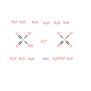 十二水合硫酸铁铵,Ammonium ferric sulfate dodecahydrate