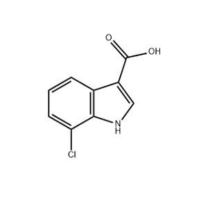 7-氯吲哚-3-羧酸,7-Chloro-1H-Indole-3-Carboxylic Acid