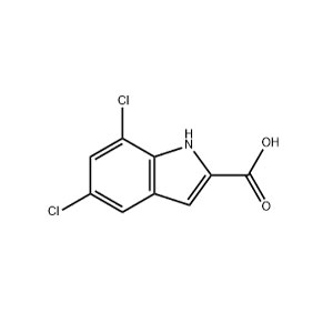 5,7-二氯吲哚-2-羧酸,5,7-Dichloroindole-2-Carboxylic Acid