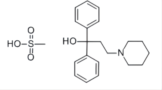 Α,Α-二苯基-1-哌啶丙醇,Pridinol Methanesulfonate Salt