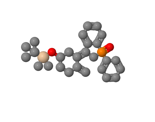 叔丁基[3-[2-(二苯基膦酰)亚乙基]-4-亚甲基环己基氧基]二甲基硅烷,tert-Butyl-{3-[2-(diphenyl-phosphinoyl)-ethylidene]-4-methylene-cyclohexyloxy}-dimethyl-silane