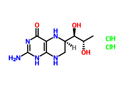 (6R)-5,6,7,8-四氢-L-生物喋呤二盐酸盐,sapropterin dihydrochloride